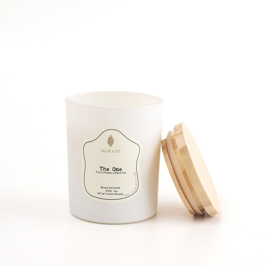THE ONE by Ollie & Co. with yuzu, pomelo, black tea.