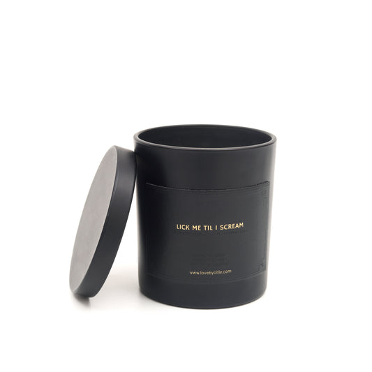 LICK ME TIL I SCREAM by Ollie & Co. with cherry, liqueur, rose, lipgloss.