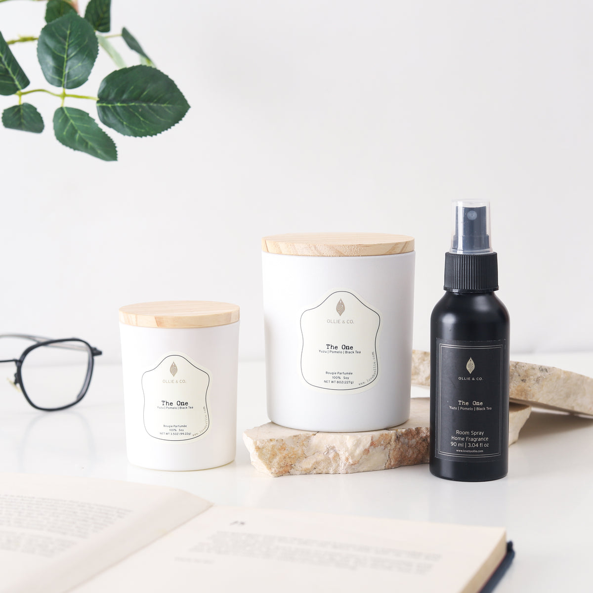 THE ONE by Ollie & Co. with yuzu, pomelo, black tea.