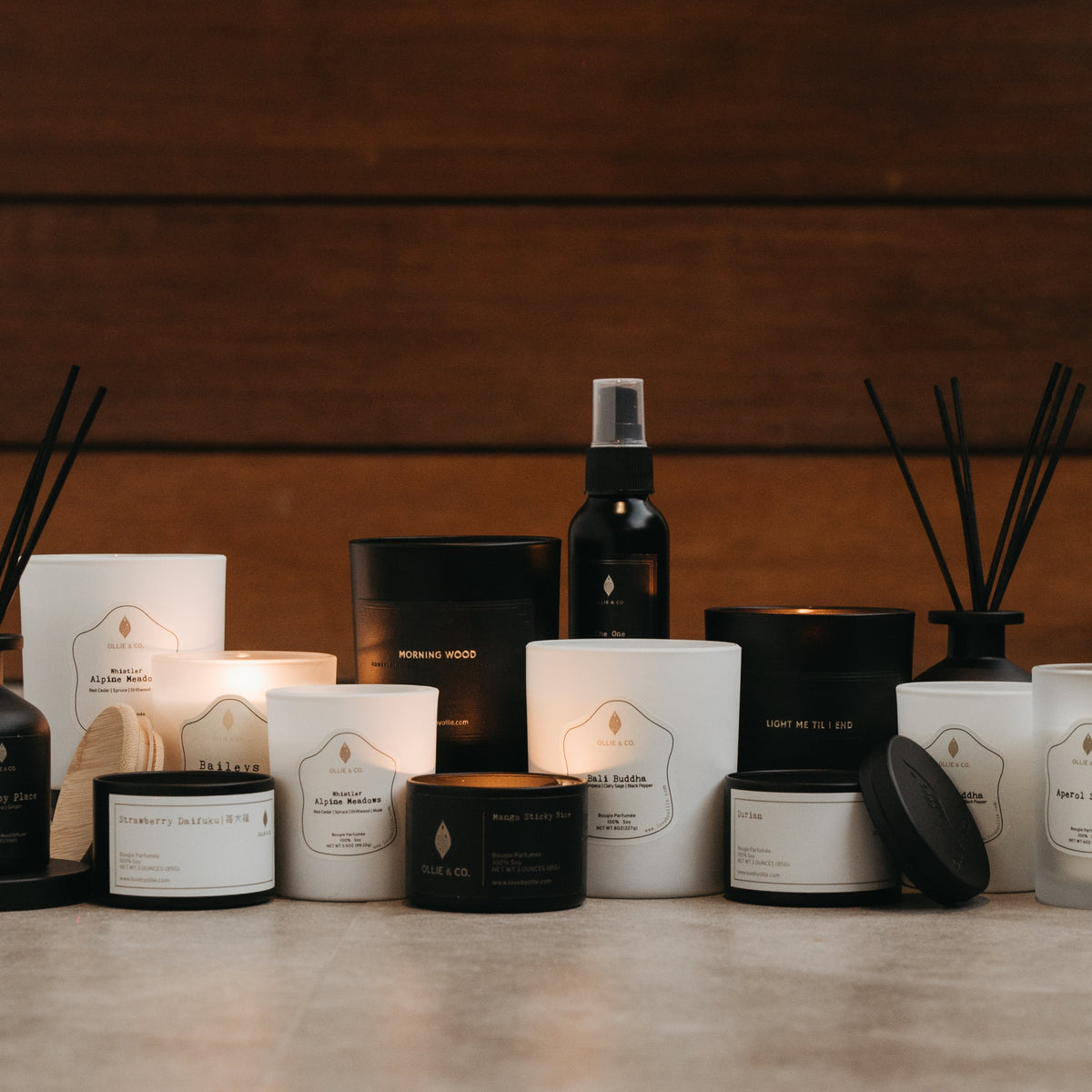 Whistler Alpine Meadows by Ollie & Co. with red cedar, silver fir, driftwood, musk.