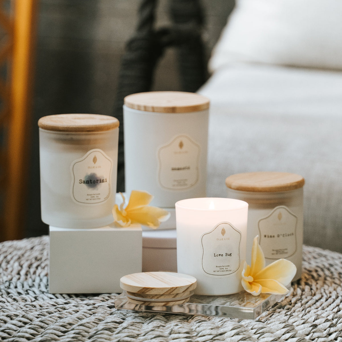 Love Bug by Ollie & Co. with peony, red cedar, neroli.