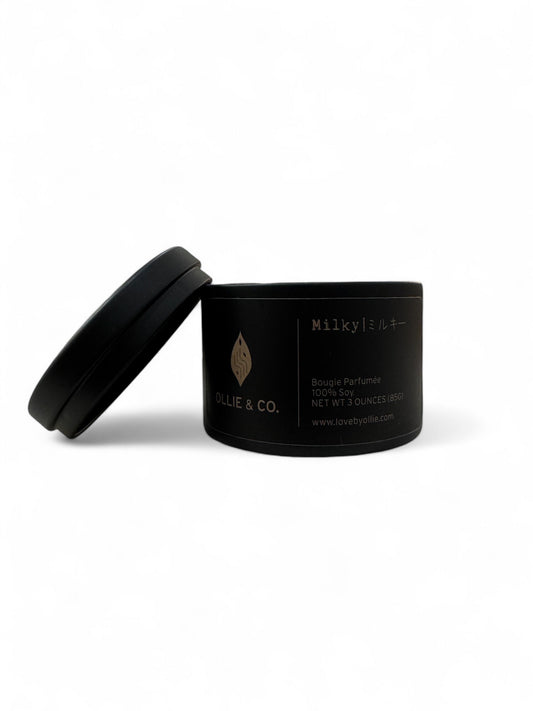 Milky by Ollie & Co. inspired by Fujiya Milky candy, with creamy milk, soft gourmand sweetness.
