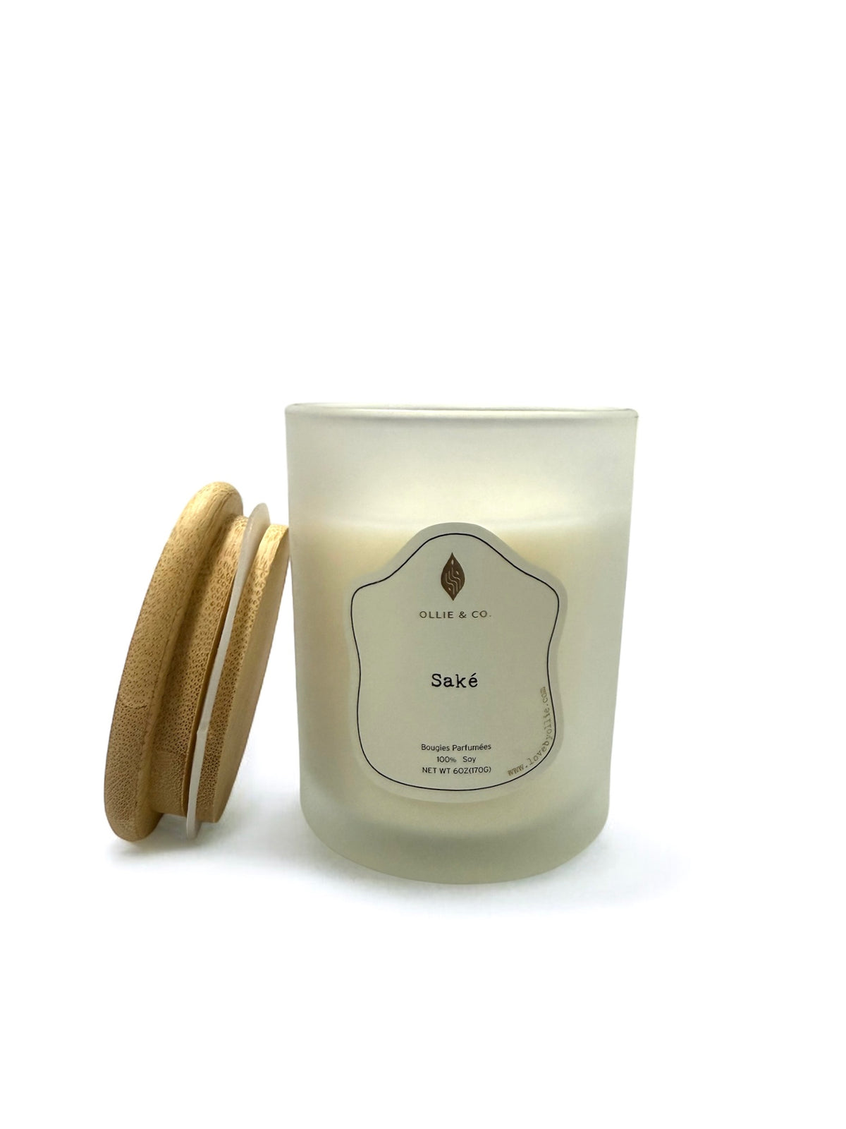 Sake (Japanese) by Ollie & Co. with rice, koji, water.