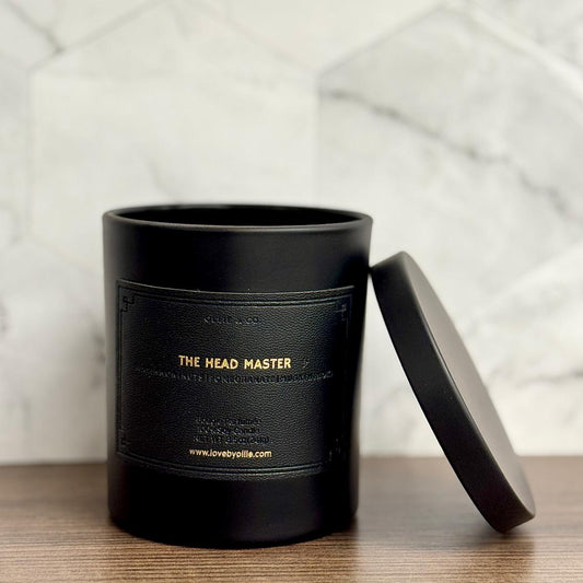 The Head Master by Ollie & Co. with persimmon, nuts, pomegranate, musk, hinoki.
