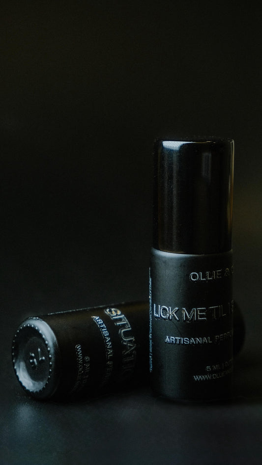 Adult Mood Scents Roller-on Perfume by Ollie & Co. with Lick Me Til I Scream, Situationship.