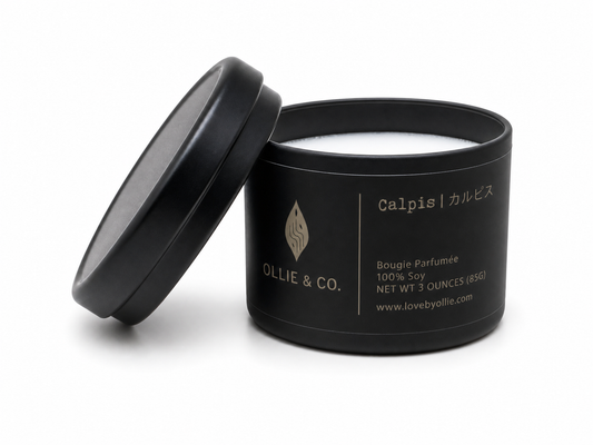 Calpis by Ollie & Co. inspired by the Japanese yogurt drink Calpis, with creamy tangy citrus notes.