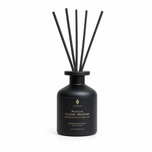 Whistler Alpine Meadows by Ollie & Co. with red cedar, silver fir, driftwood, musk.